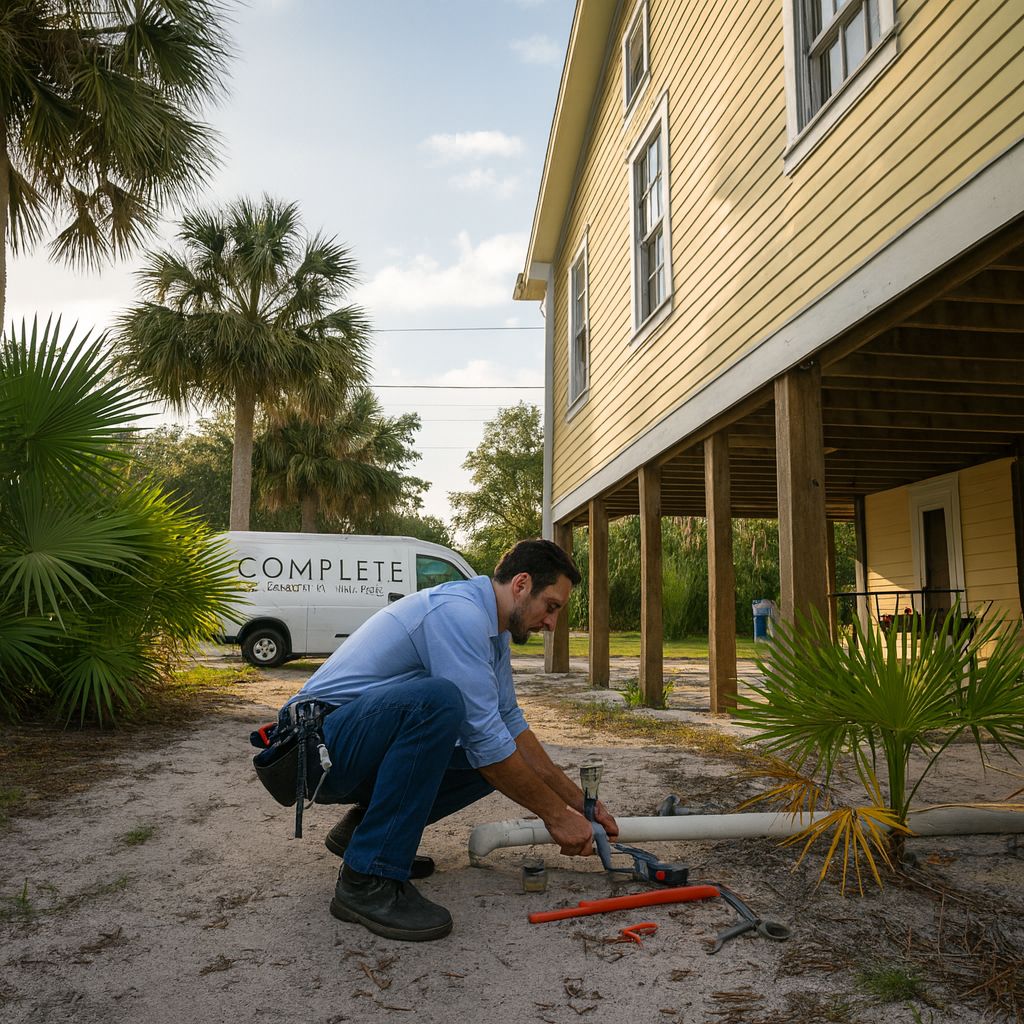 Plumbing Repair by Complete Residential Services